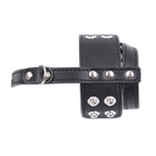 Leather Strap Chastity Cage