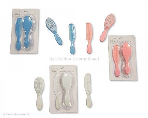 Set Brush Sweet and Comb for Baby newborn in WHITE - BW-0503-0600 w/s/p