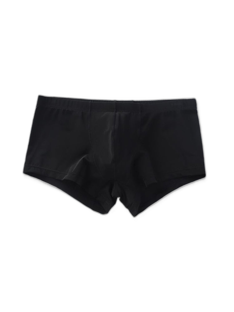 Thin Breathable Ice Silk U Convex Boxers for Men