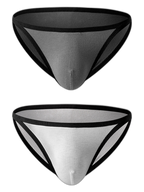 Men's Low-Rise Sexy U-Convex Thong And Briefs