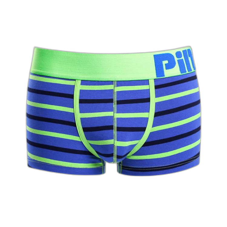 Pink Hero Simple Striped Boxers
