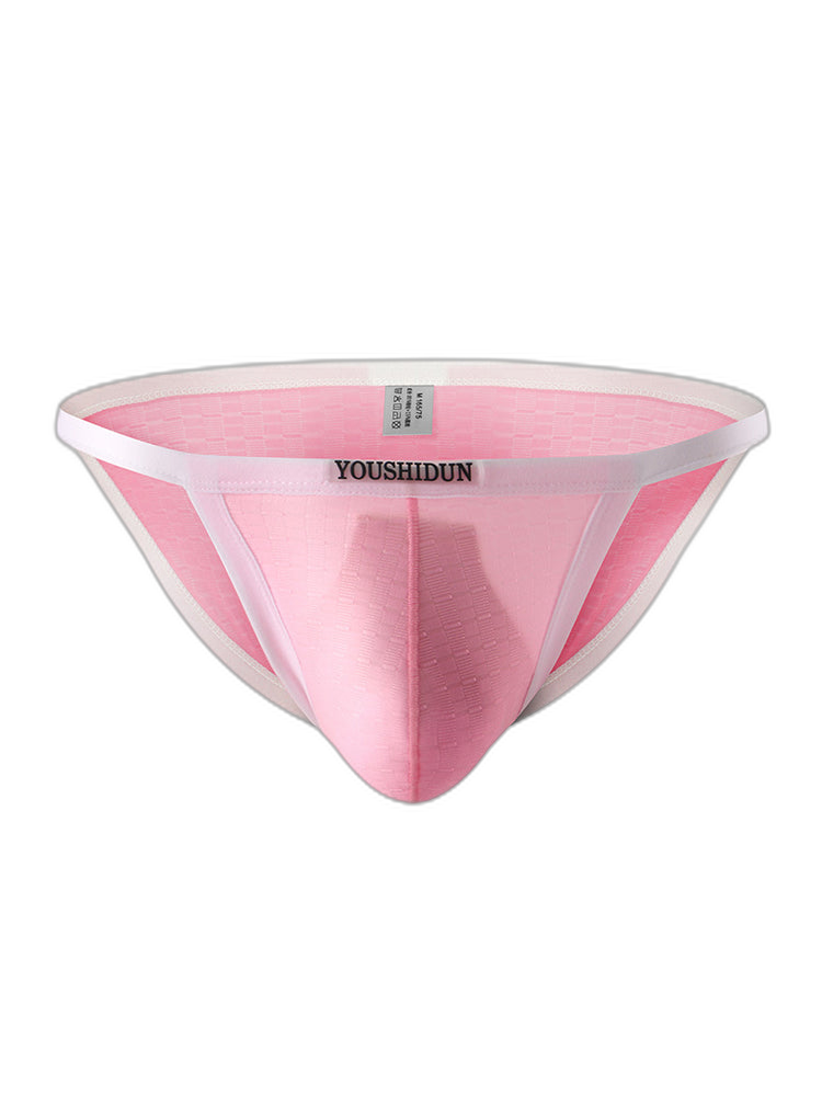 3-pack Men's Low Waist Sexy Narrow Hem Breathable Briefs