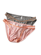 3 Pack Men's Ultra-Soft Stretch Fabric Ice Silk Briefs