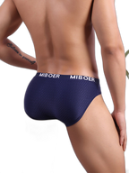 2 Pack Men's U-Pouch V-Front Low-Rise Briefs