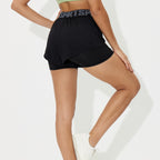Mid-rise Yoga Shorts For Women Ideal For Running Training And Fitness