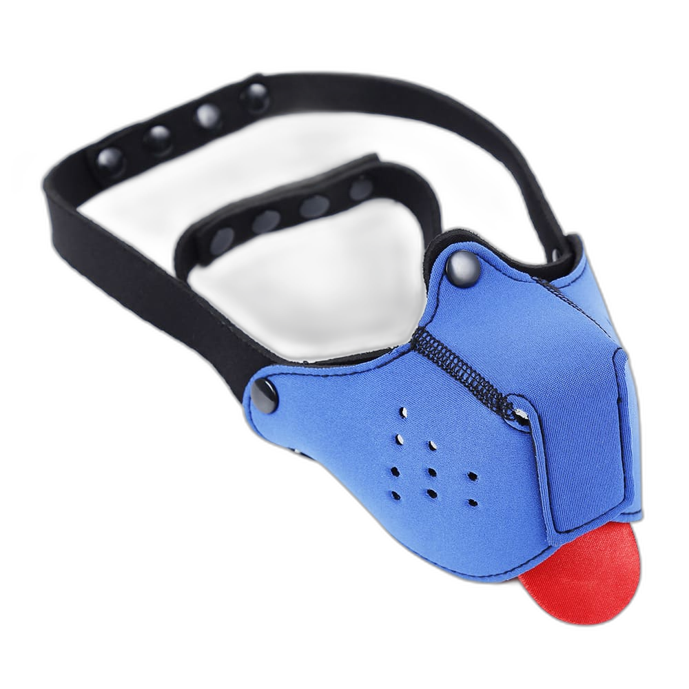 PupMaster - Adjustable Dog Play Hood for Roleplay & BDSM Fun