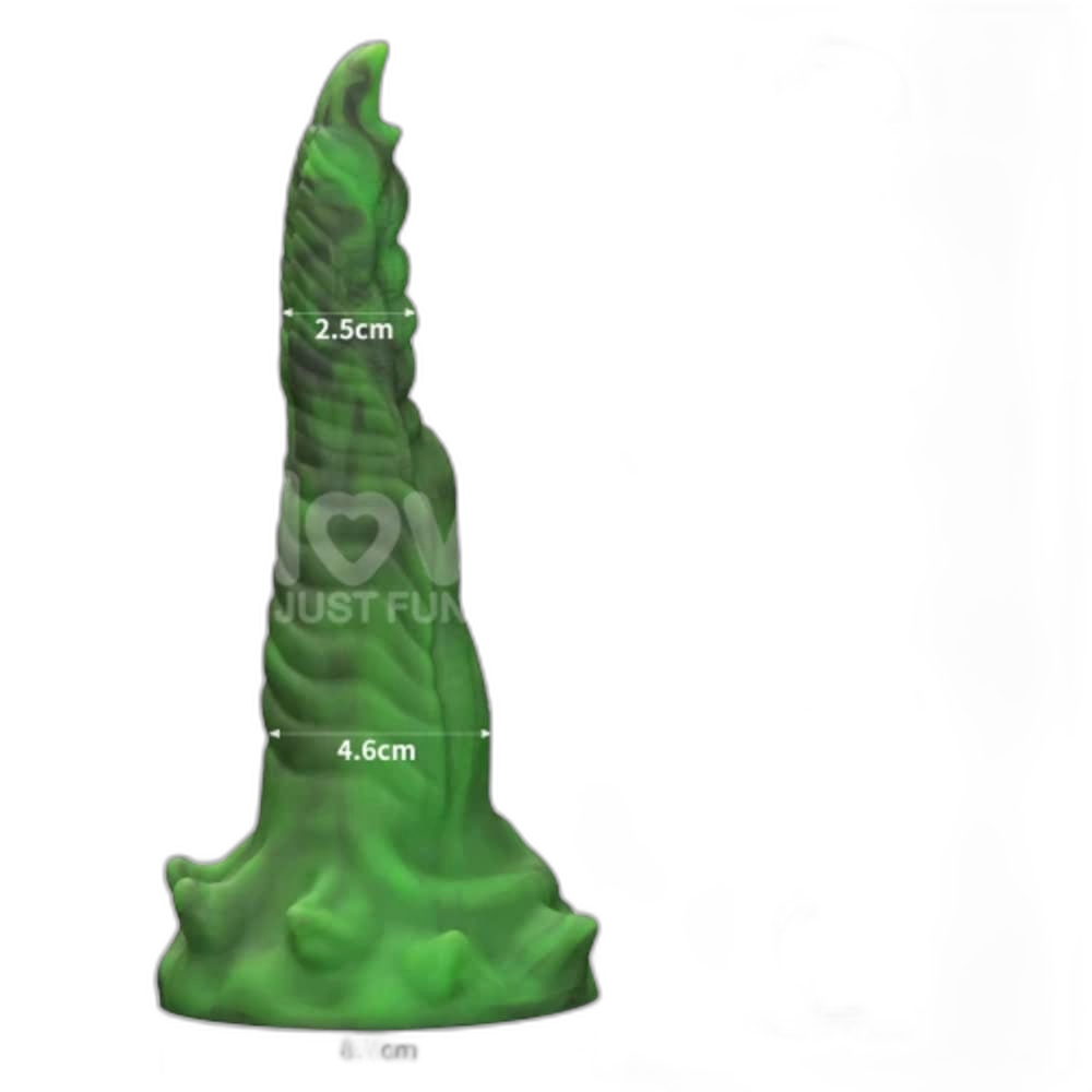 Savage Charm - Double Claw Vibrating Silicone Dildo - Fantasy Sex Toy