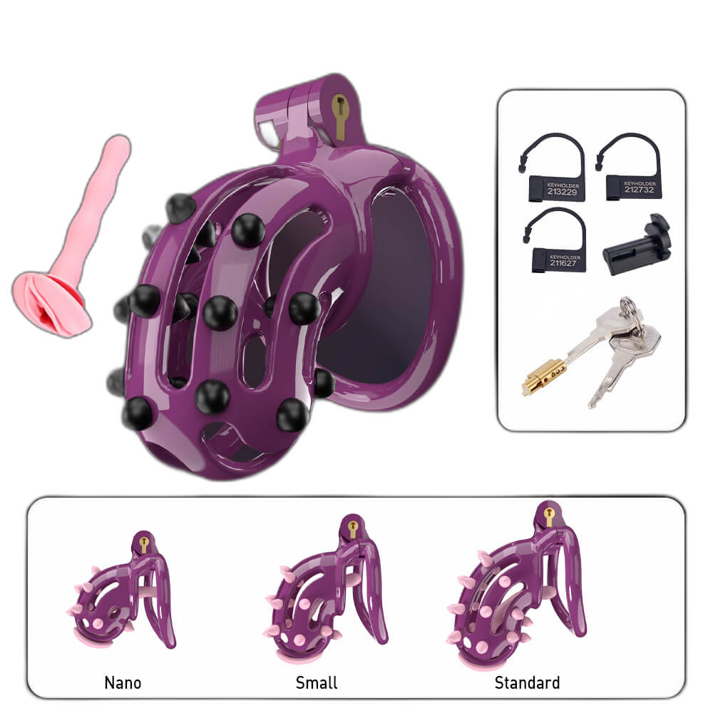Prick - Chastity Cage with Urethral Tube