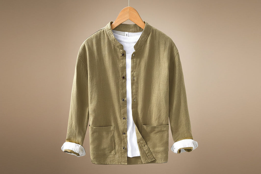 Men’s Linen Casual Shirt
