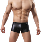 Leather Boxer Briefs