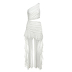 Women's Fashion Casual One-shoulder Dress