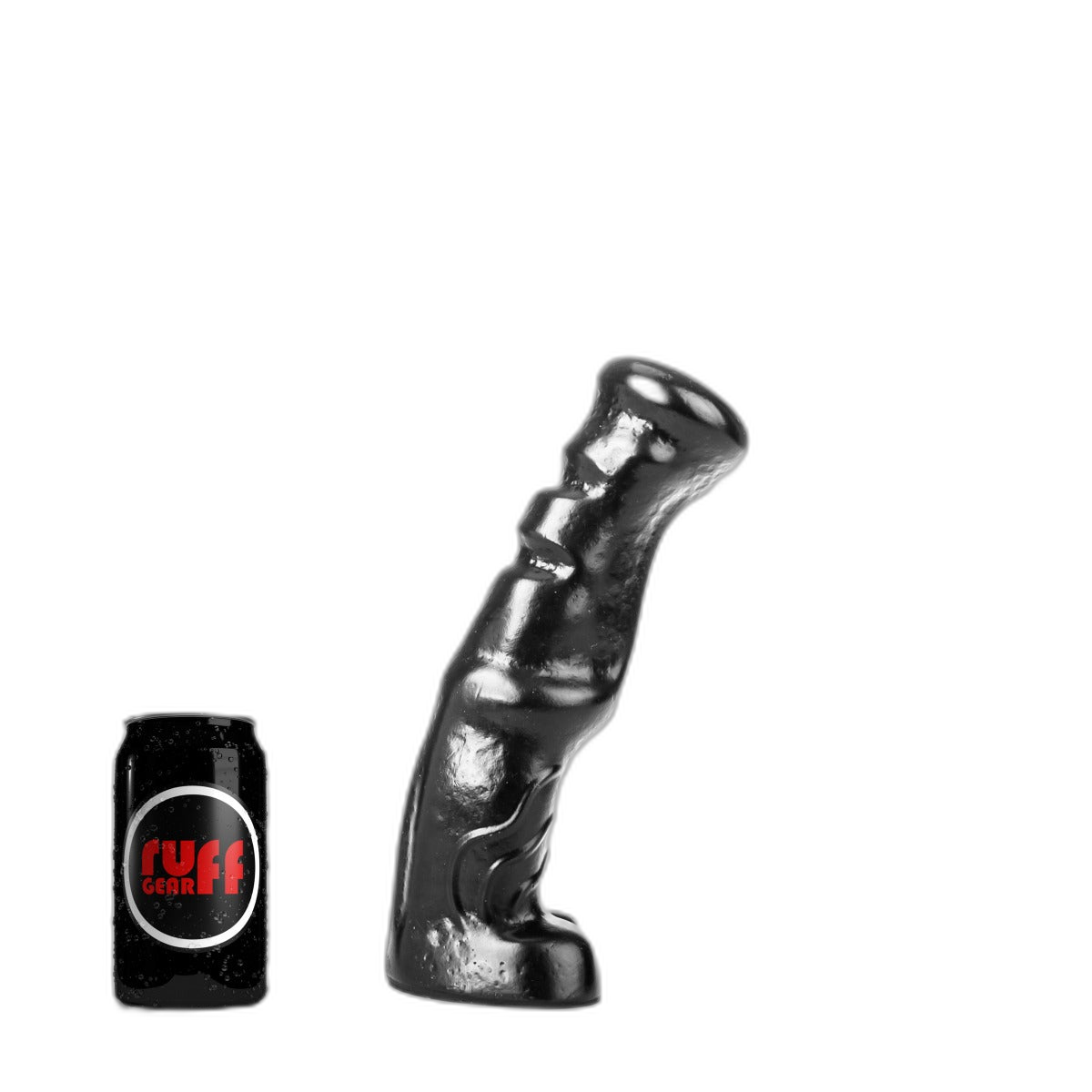 ruff GEAR Dark Knight Dildo 10.2 Inch Black