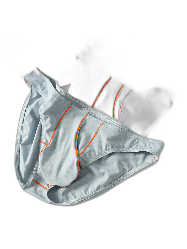 3 Pack Men's U-Pouch Ice Silk Briefs