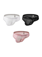 3-pack Men's Sexy Lace Thong