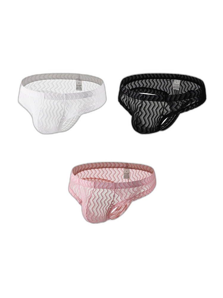 3-pack Men's Sexy Lace Thong