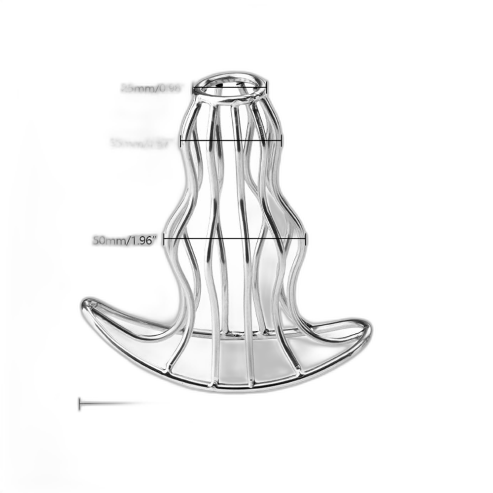 Axelrod - Steel Hollow Tunnel Anal Plug - Butt Plug Expander
