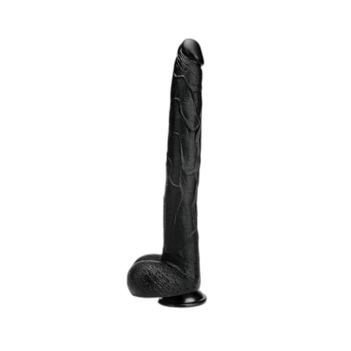 Prowler RED The Destroyer Dildo With Suction Cup Black 15 Inch