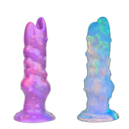 Firefly - 8 Inch Ovipositor Dildo - Glow In The Dark Alien Dildo - Egg Laying Kink