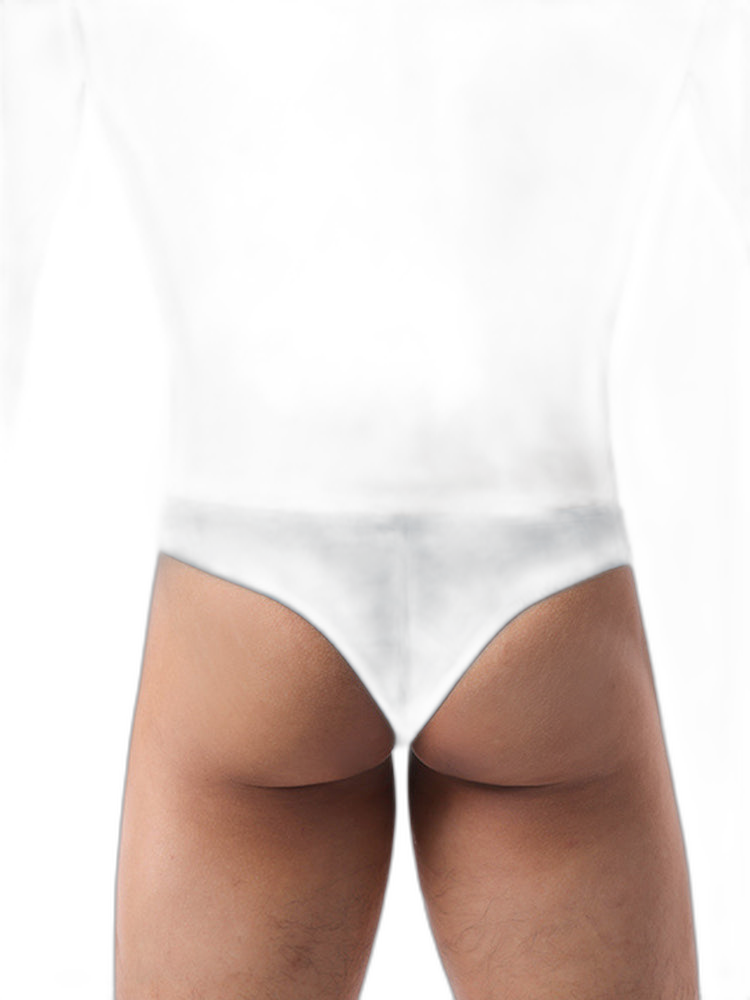 4-pack Men's Supportive Fit Lightweight & Airy Breathable Thong & Strings