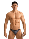 2 Pack Men's Low-Rise Eco-Friendly Lightweight Thong