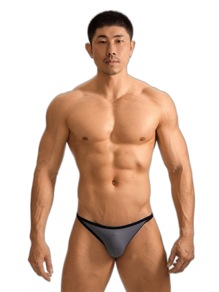 2 Pack Men's Low-Rise Eco-Friendly Lightweight Thong