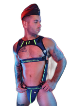 Breedwell Cockpit Tank Harness Neon Green