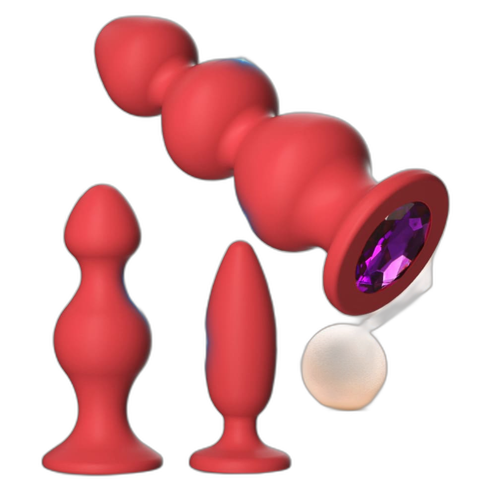 Freya - Beaded Anal Plug - Anal Training Kit
