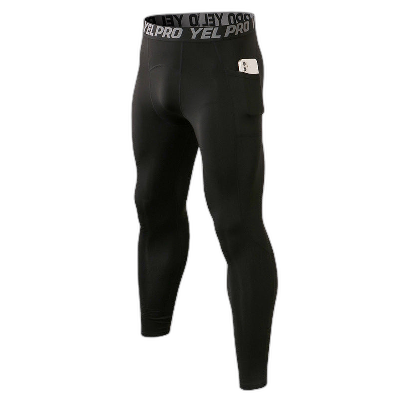 Mens Sports Thermal Leggings Compression Base Layer Tights