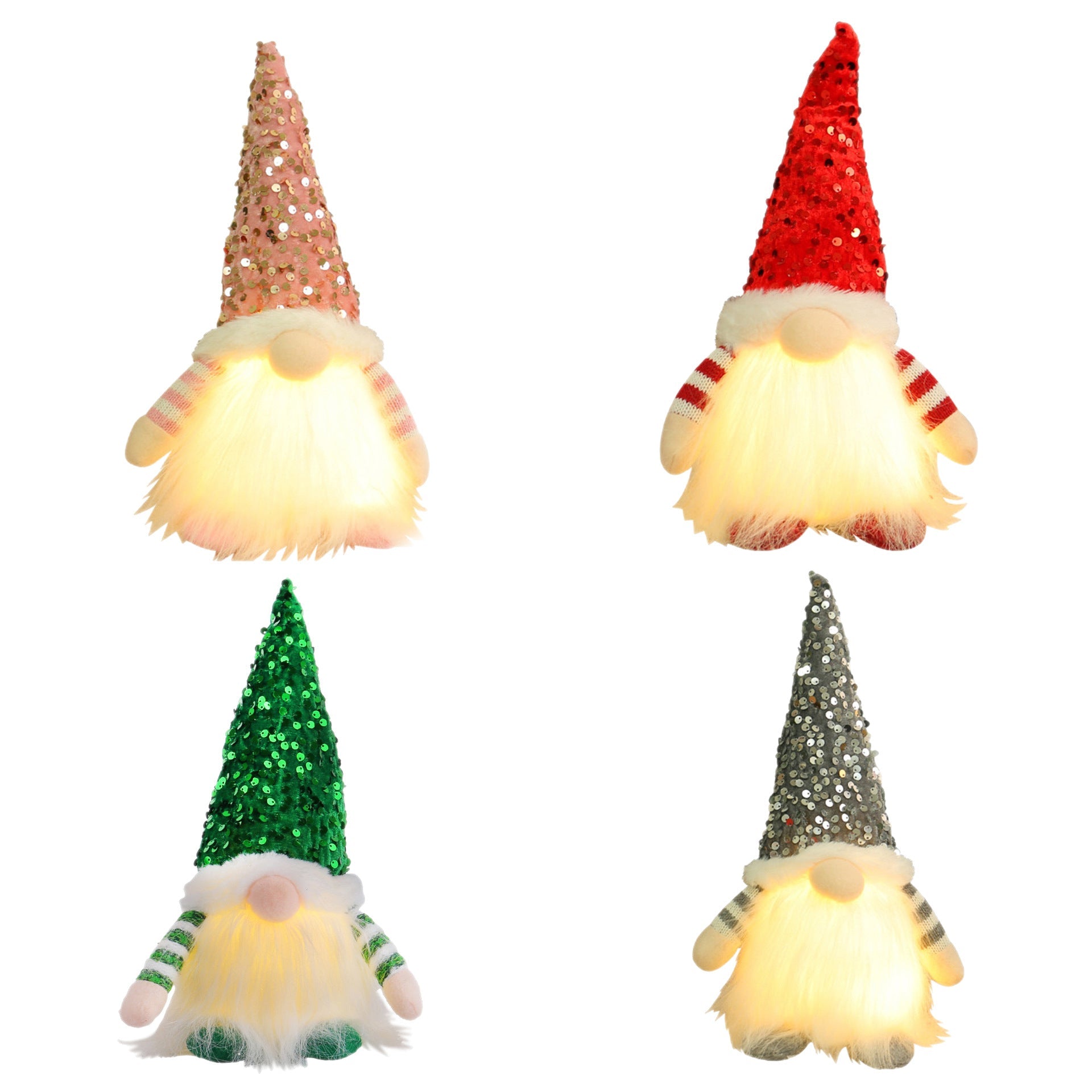 Christmas Decorations With Lights Princess Doll Christmas Gift Decoration