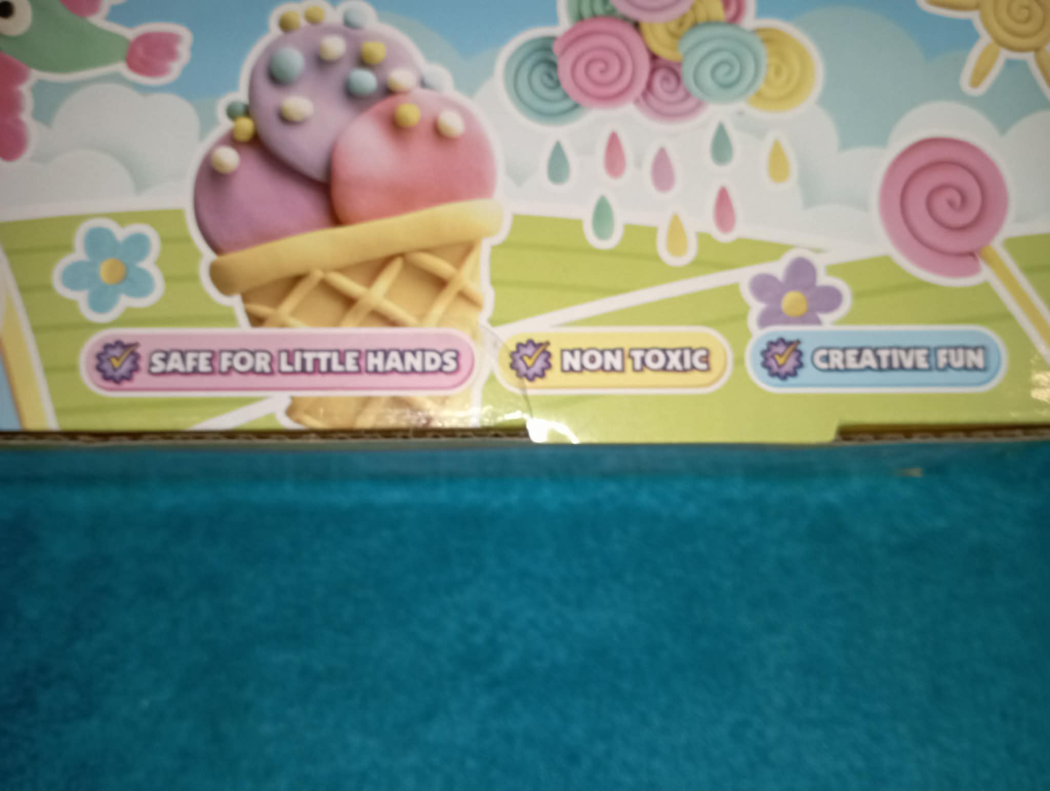 4 PACK PASTEL DOUGH MODELLING PLAY SET