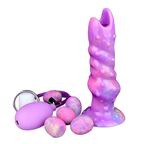 Firefly - 8 Inch Ovipositor Dildo - Glow In The Dark Alien Dildo - Egg Laying Kink