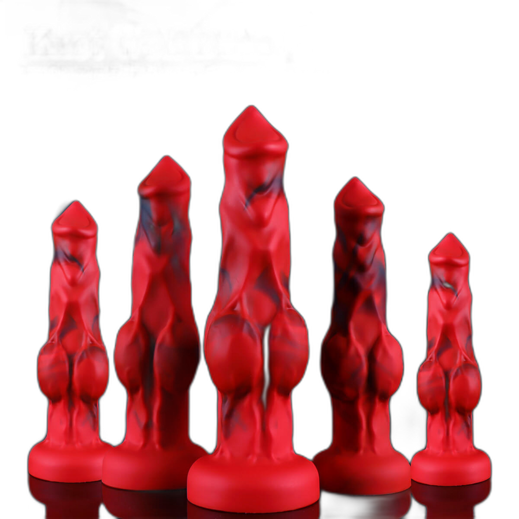 Lukan - Wolf Dildo - Knot Dildo - 5 Sizes