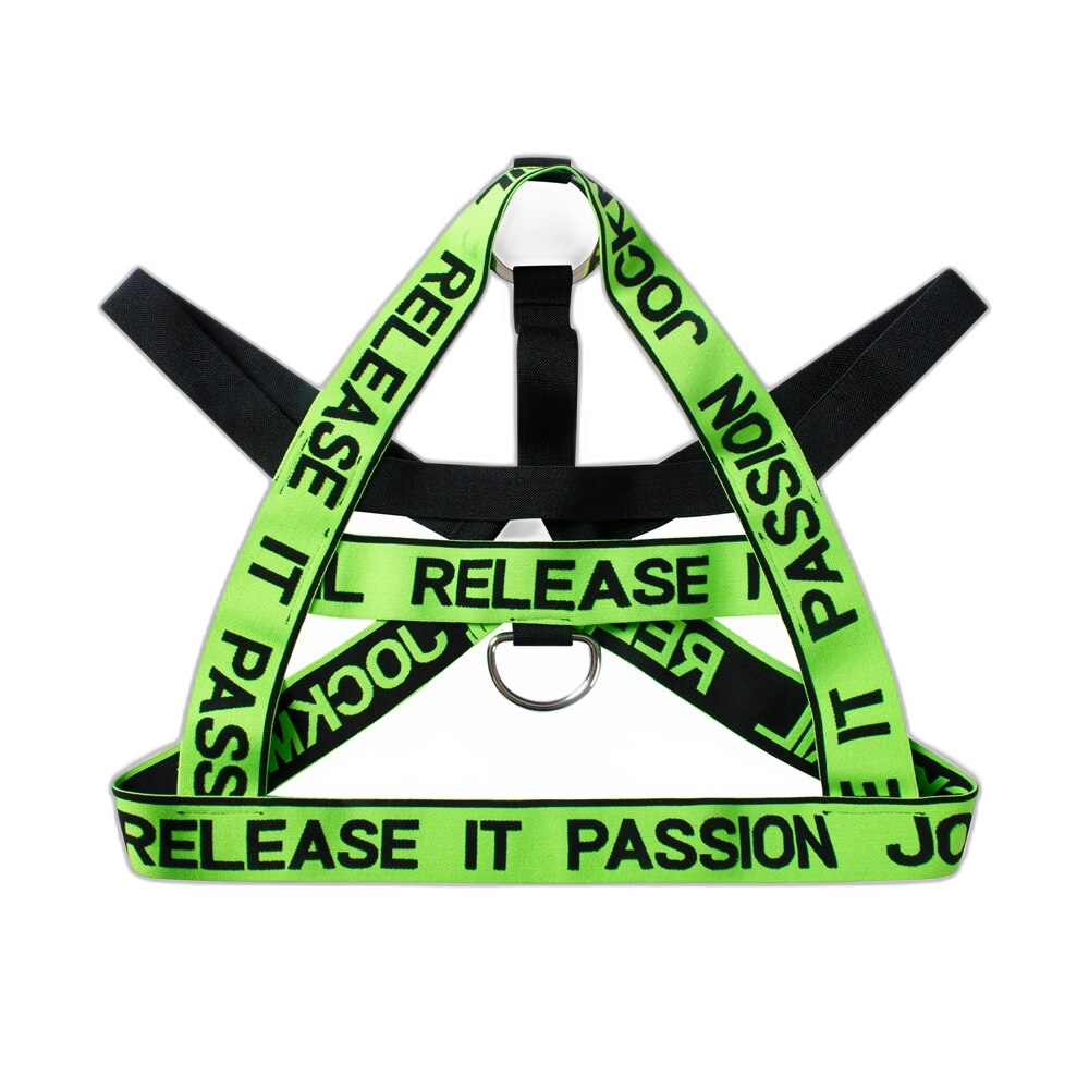Jockmail Neon Release It Passion Elastic Harness