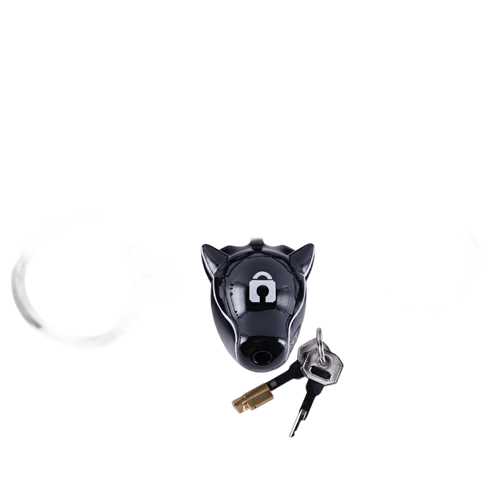 Furjoi Drone Hood Chastity Cage White
