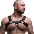 ruff GEAR Leather Bulldog Action Harness