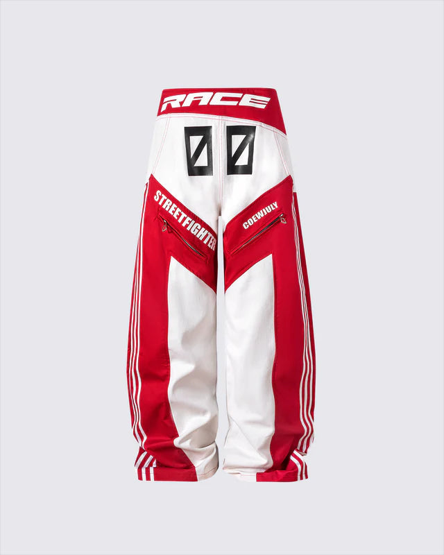Racing Style Jacket Set