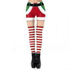 Sexy 3D Digitally Printed Slim-fit Leggings