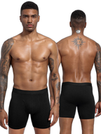Multi-pack Men's Prevent Thighs Chafing Boxer Briefs