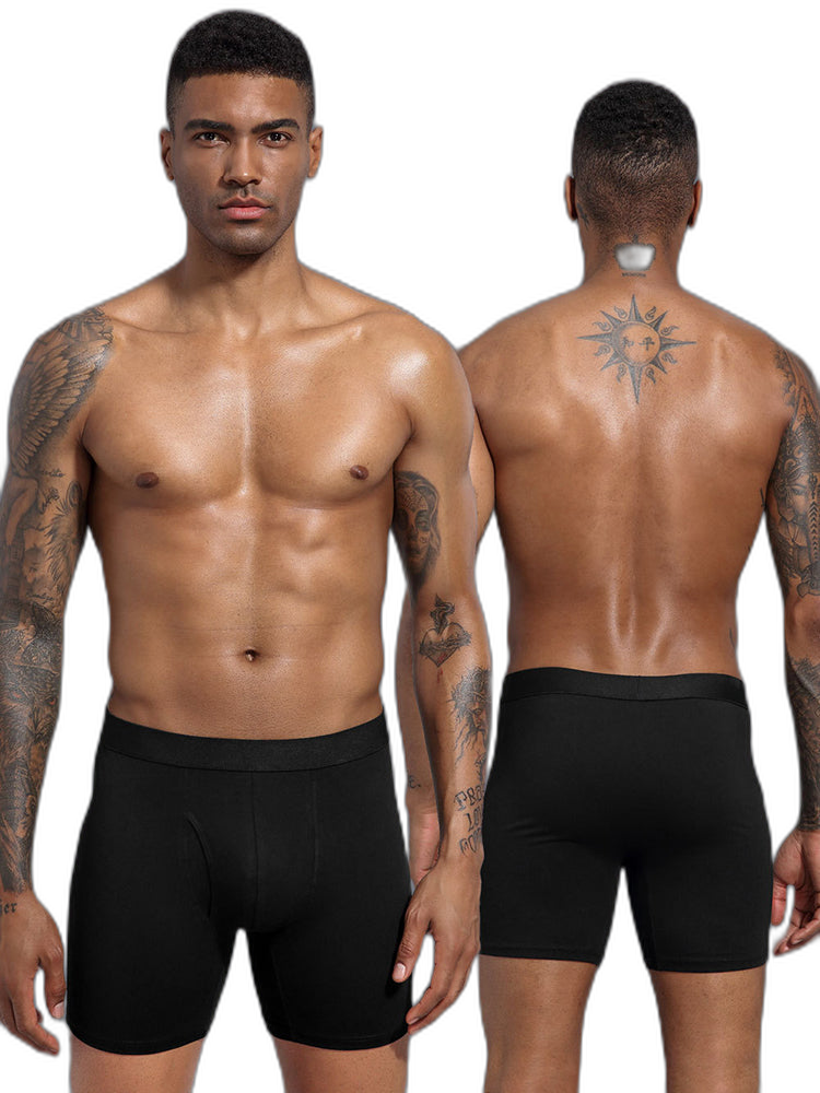 Multi-pack Men's Prevent Thighs Chafing Boxer Briefs