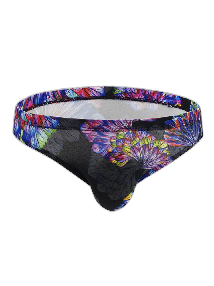 3 Pack Men's Printing U Convex Pouch Pouch Briefs