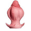 Fissure - Blooming Flesh Flower Anal Plug - 4 Sizes