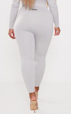 Shape Navy Branded Contour Gym Leggings