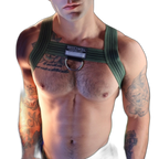 Breedwell Cumdump Bulldog Harness Army Green