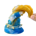 Sea Serpent - 7.7 Inch Tentacle Dildo - Fantasy Monster Dildo - Octopus Dildo