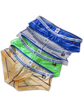 3 Pack Sexy Fashion Ice Silk Solid Color Men's Briefs