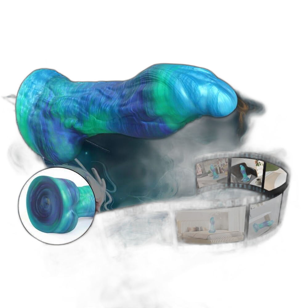 Pisces - 10 Inch Alien Dildo - Huge Dildo - Fantasy Dildo - Creature Dildo