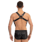 Prowler RED Butch Body Harness Black