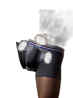 3 Pack Men's Breathable Divided Double Pouch Boxer Briefs