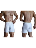 3 Pack Men's Anti-chafing Waffle Boxer Briefs