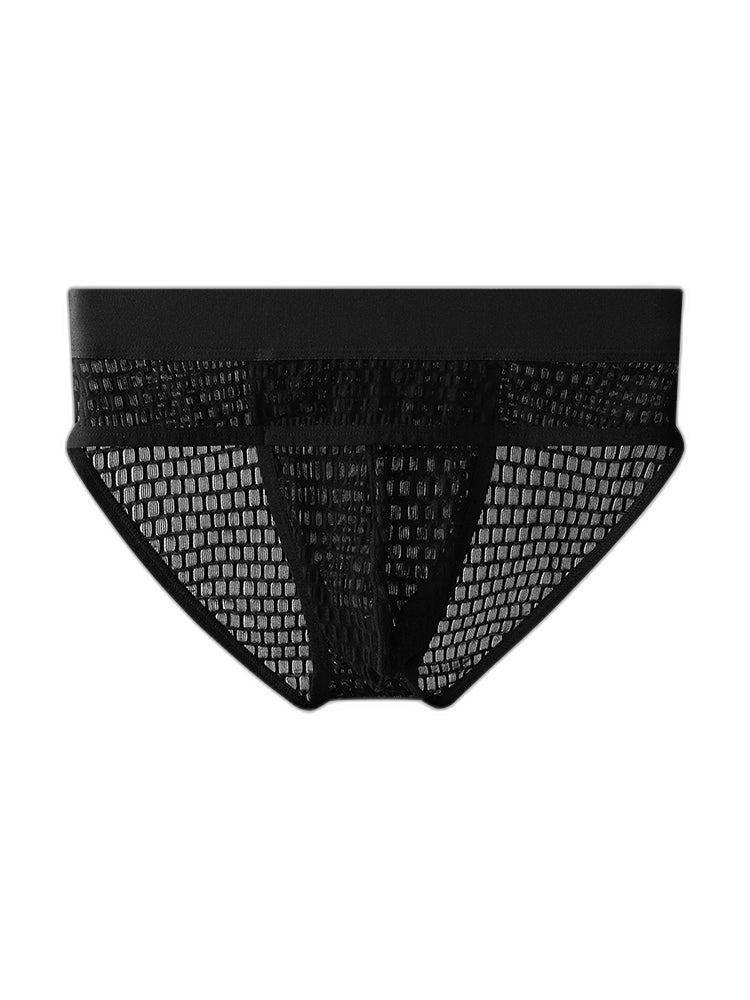 2 Pack Men's Lace Breathable Briefs
